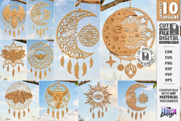 Download Dream Catcher Laser Cut Bundle | Boho - Boho Collection