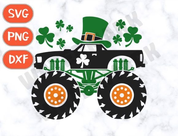 Download Shamrock Truck Svg, St Patrick's Day Svg - Premium Resources