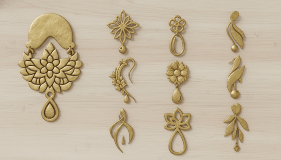 Download 10 Elegant Boho Earring Design Bundle - Boho Collection