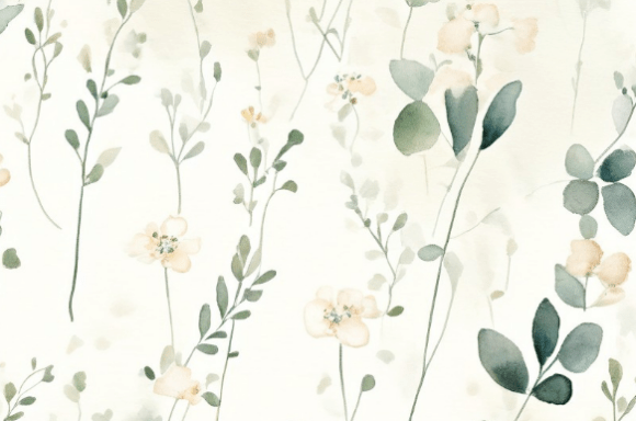Download Boho Wildflower Watercolor Seamless - Boho Collection
