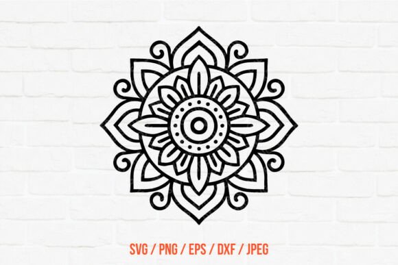 Download Floral Boho Mandala SVG - Boho Collection