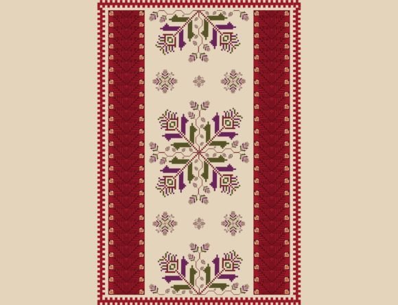 Download Ethnic Floral Embroidery Pattern - Premium Bundle