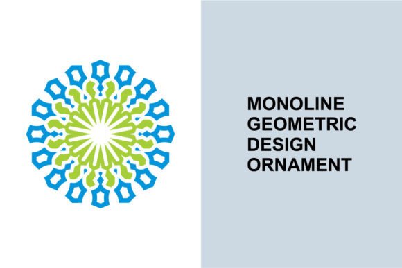 Download Monoline Geometric Ornament - Geometric Collection